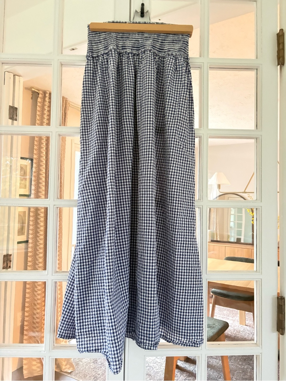 Hill House blue gingham matching set - Picture 4 of 7